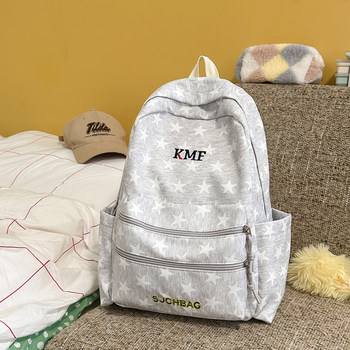 Sternenbedruckter Freizeit-Rucksack Karnz