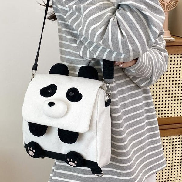 Süßes Panda-Themen Mini-Rucksack