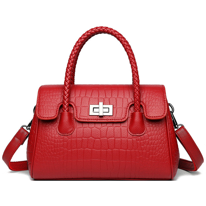 Elegante Doppelgriff-Handtasche Karnz