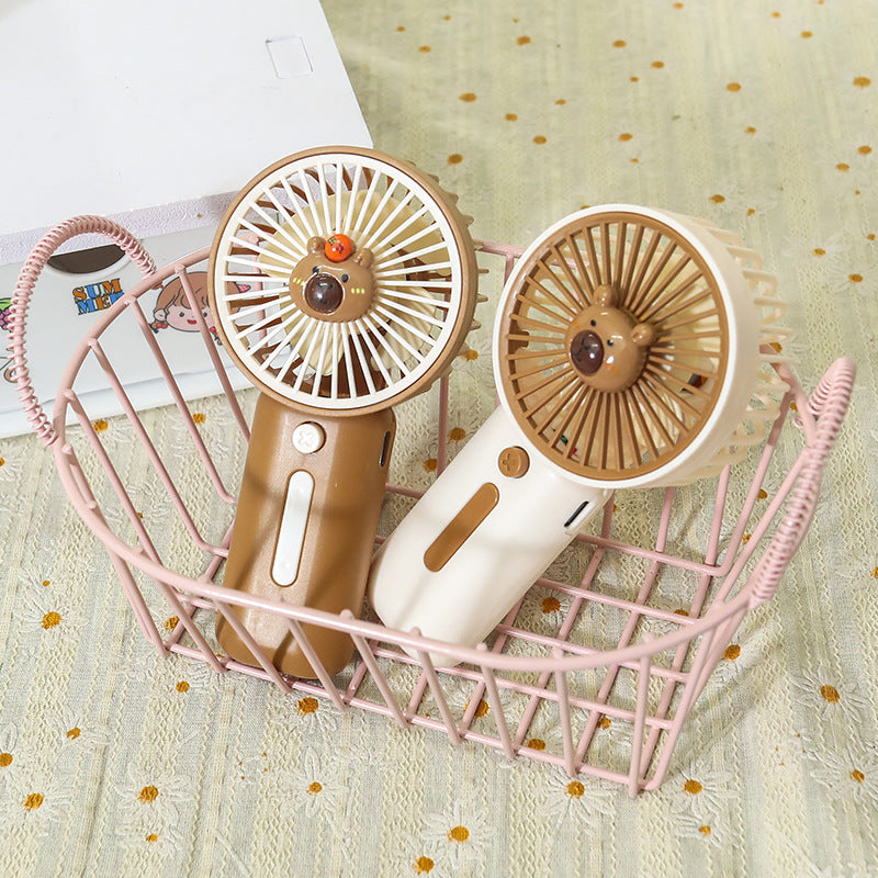 Damen Tragbarer Handventilator im verspielten Tierdesign Karnz