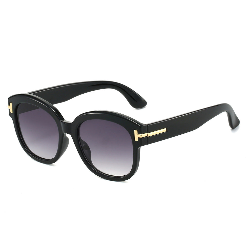 Chic Übergroße Rahmen Sonnenbrille Karnz