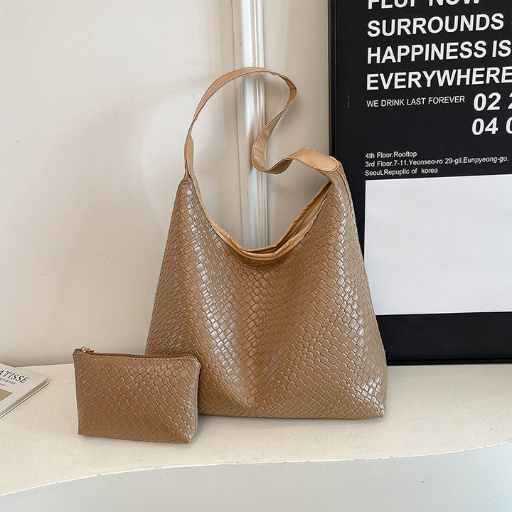 Strukturierte Leder Tasche