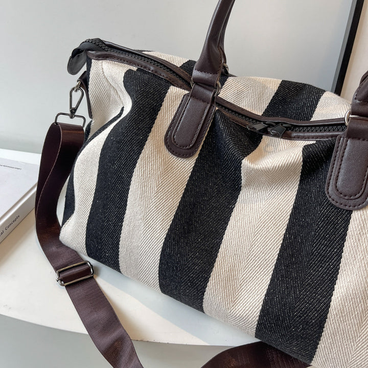 Stylische Canvas-Duffel-Tasche