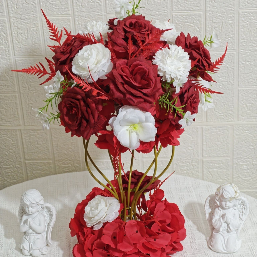 Elegante künstliche Blumenarrangement