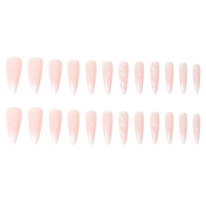 Elegante Stiletto Nagelkunstverlängerungen Karnz