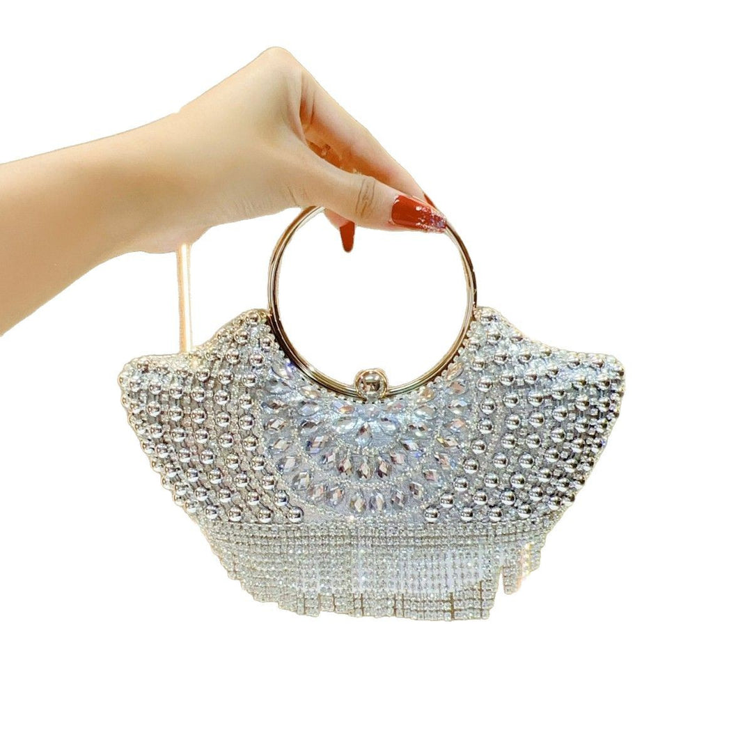 Dekorative Abend-Handtasche mit Strass-Akzenten
