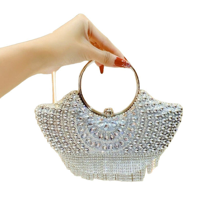 Dekorative Abend-Handtasche mit Strass-Akzenten