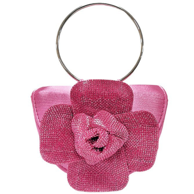Florale Verziehrte Abend-Handtasche
