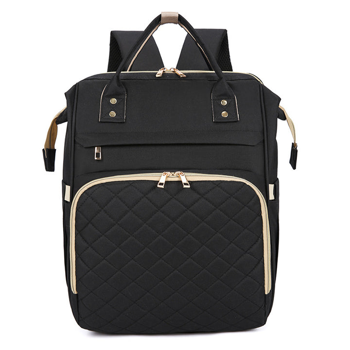 Multi-Funktionaler Gep quilteter Reise-Rucksack Karnz