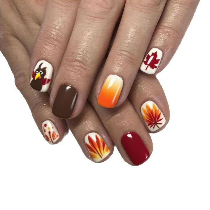 Festliches Thanksgiving Nagelkunst-Kit Karnz