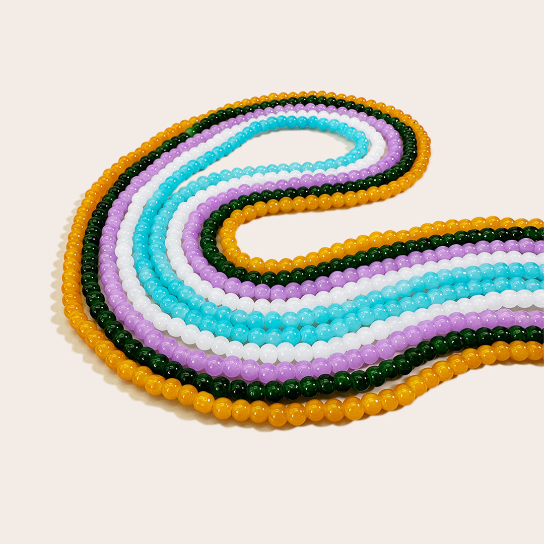 Elegante Perlen Brillenhalterkette Karnz