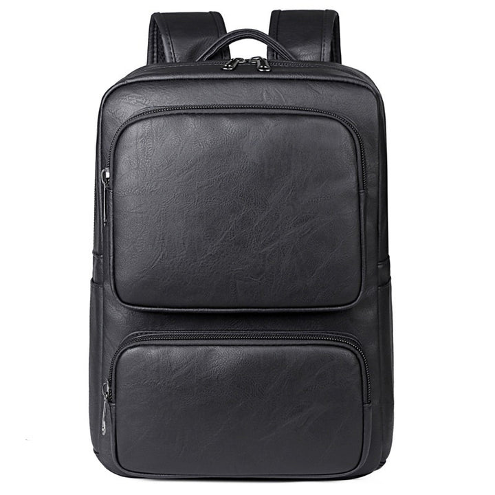 Premium Leder Business Laptop Rucksack Karnz