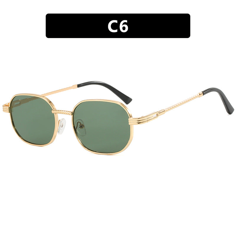 Damen quadratische Sonnenbrille mit Gradienteneffekt Karnz