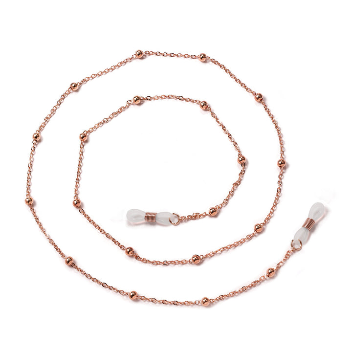 Premium Gold Beaded Brillen Kette Karnz