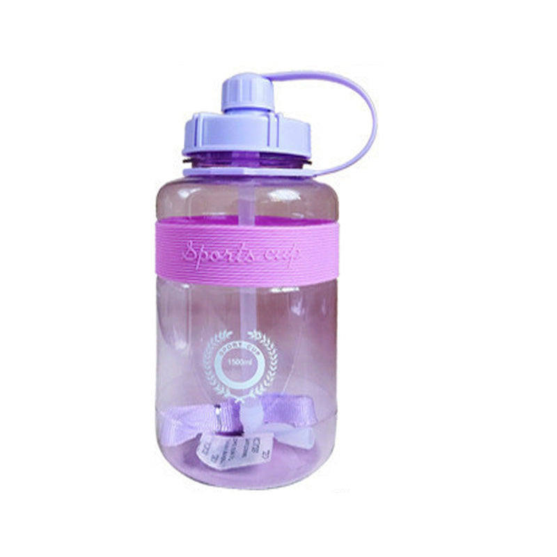 Unisex Hochvolumige Sport-Trinkflasche mit praktischer Deckelöffnung Karnz