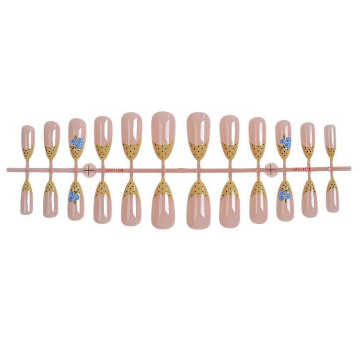 Dekoratives Press-On Nagelkunst Set Karnz