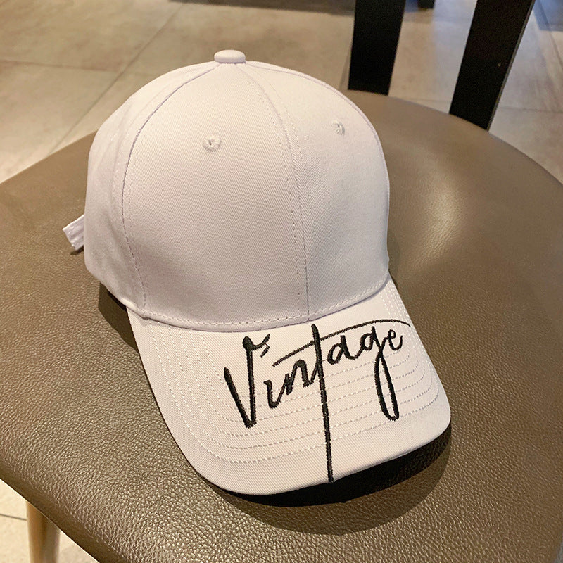Vintage-Style Bestickte Baseballmütze