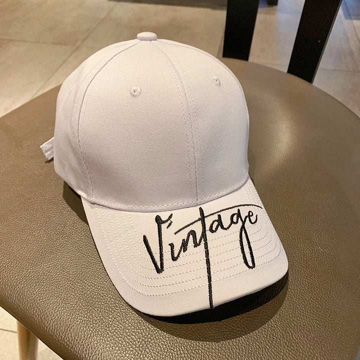 Vintage-Style Bestickte Baseballmütze