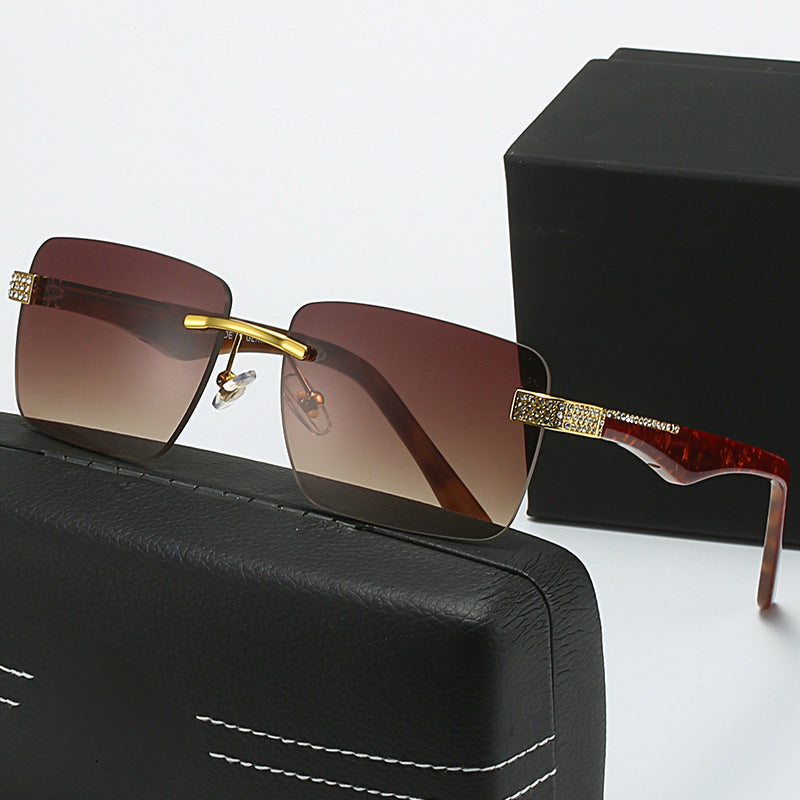 Damen modische Sonnenbrille im eleganten quadratischen Design Karnz