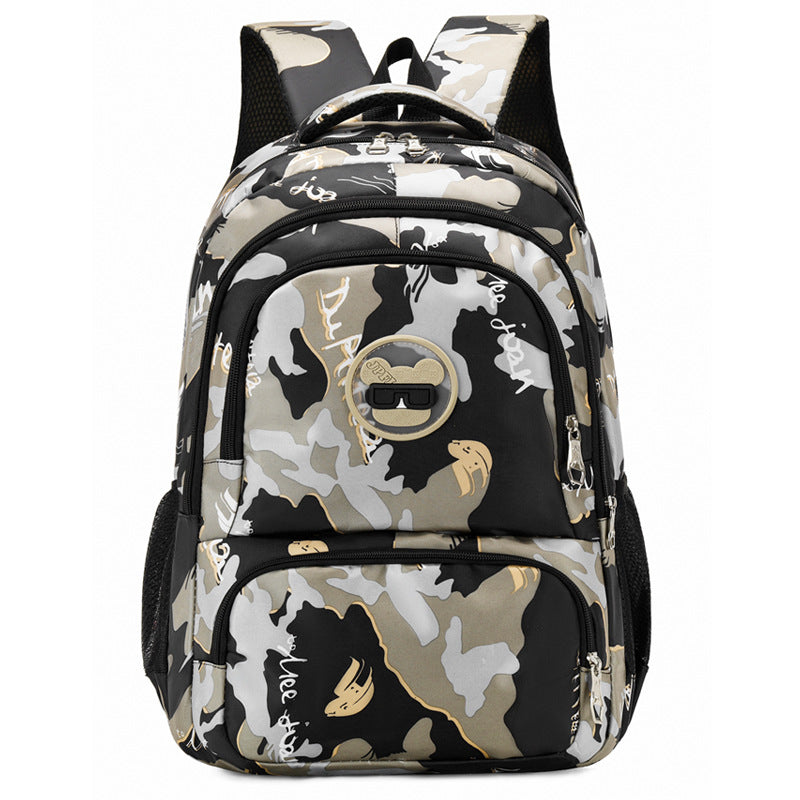 Trendige stilvolle Grafik Rucksack Karnz