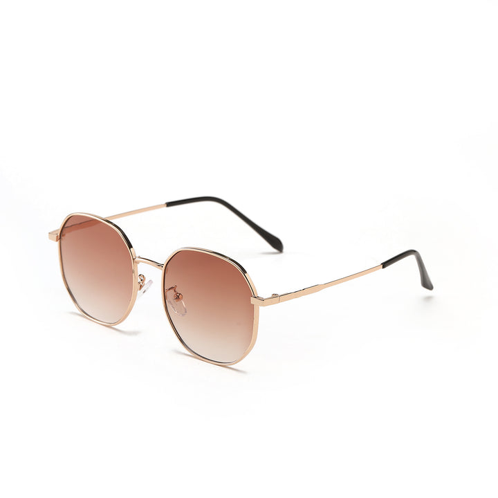 Damen elegante Sonnenbrille mit auffälliger Rahmenstruktur Karnz