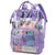Unisex Transparenter Organizer-Rucksack Karnz