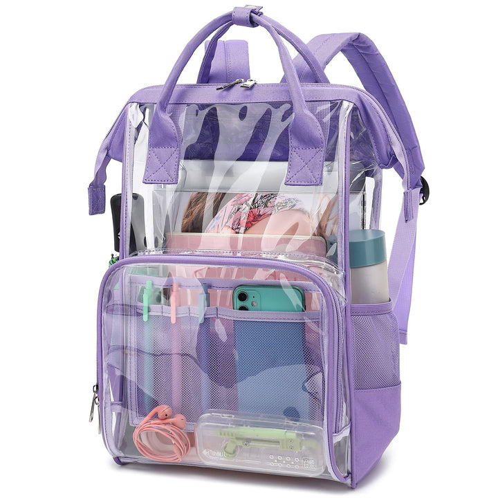 Unisex Transparenter Organizer-Rucksack Karnz