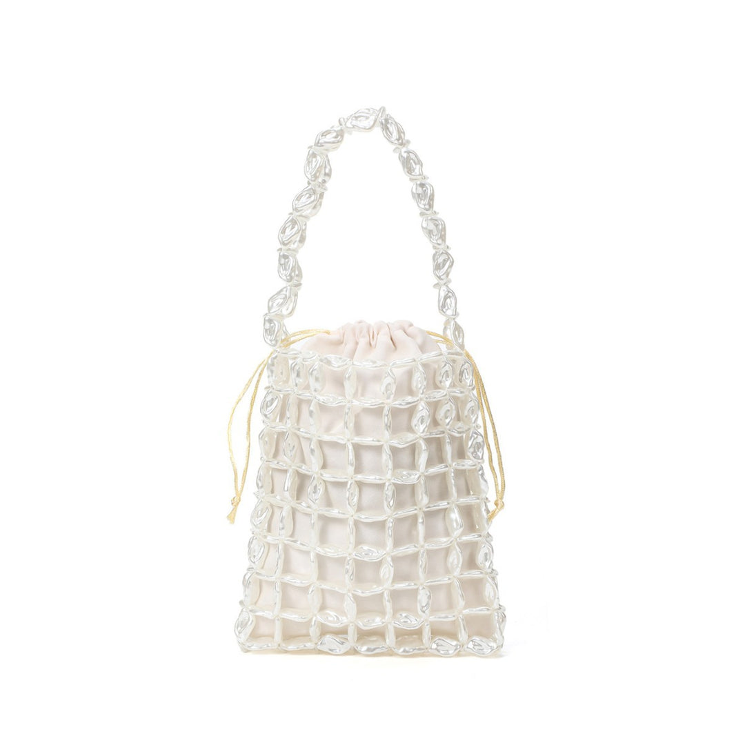 Mesh Detail Abendhandtasche