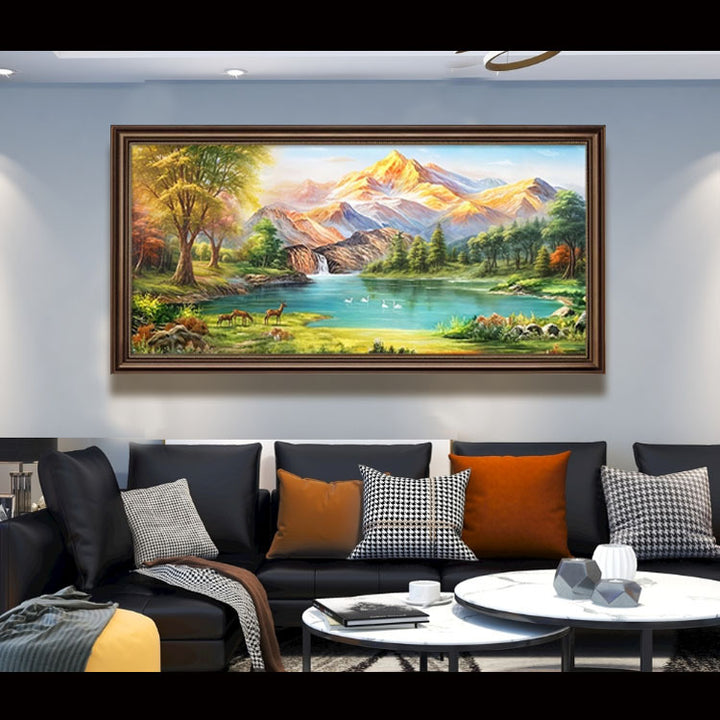 Szenische Berglandschaft Wandkunst