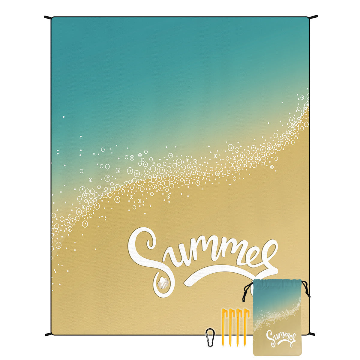 Damen multifunktionale Stranddecke Karnz