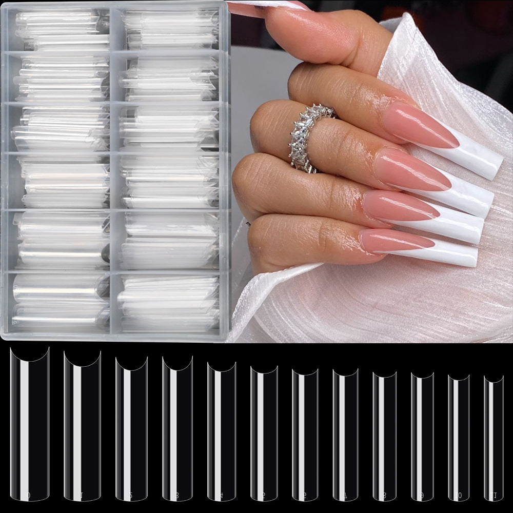 Klare Acryl-Nagelspitzen Karnz