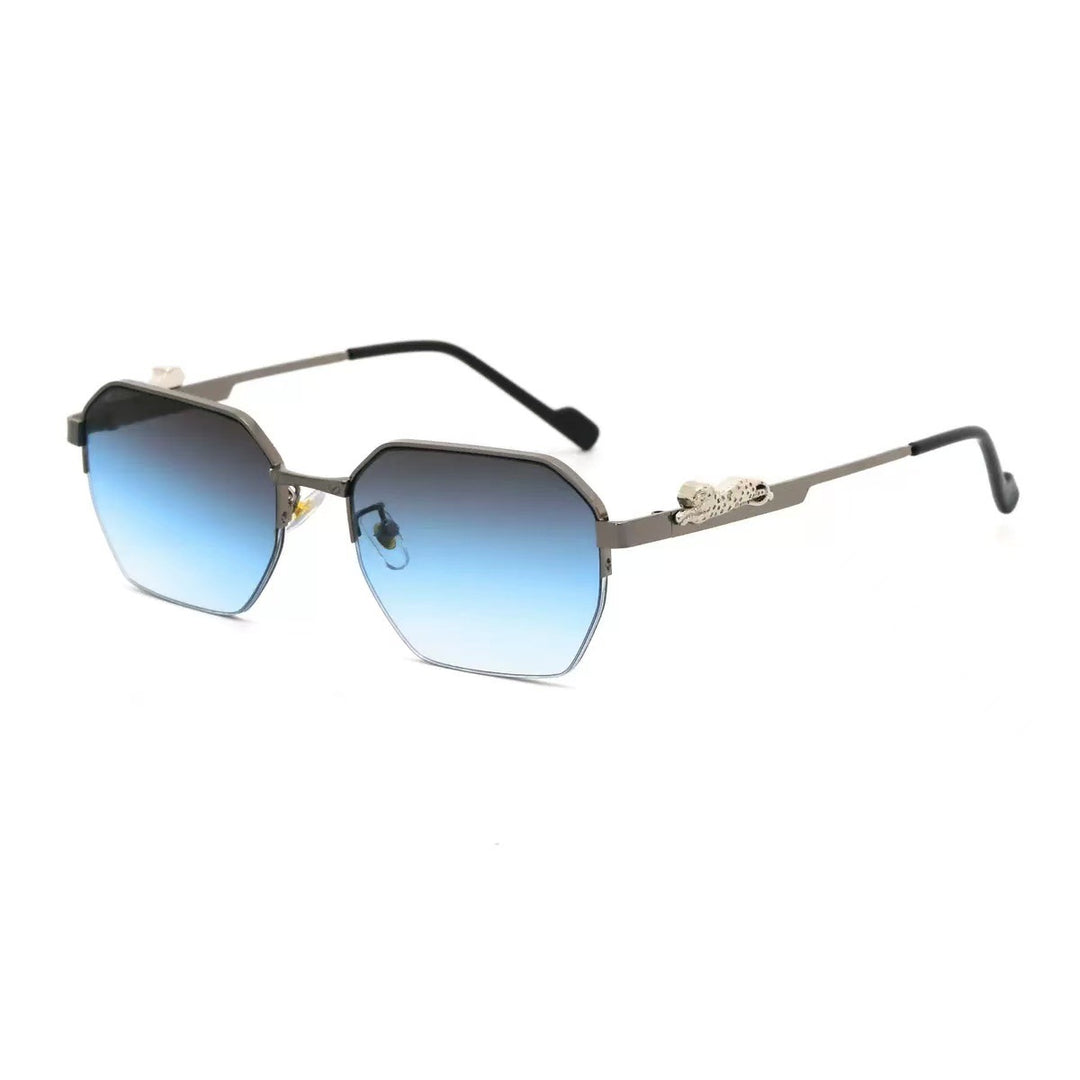 Damen elegante Sonnenbrille im modernen Oktagon-Design Karnz