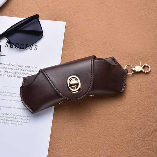 Eleganter Leder Sonnenbrillenetui Karnz