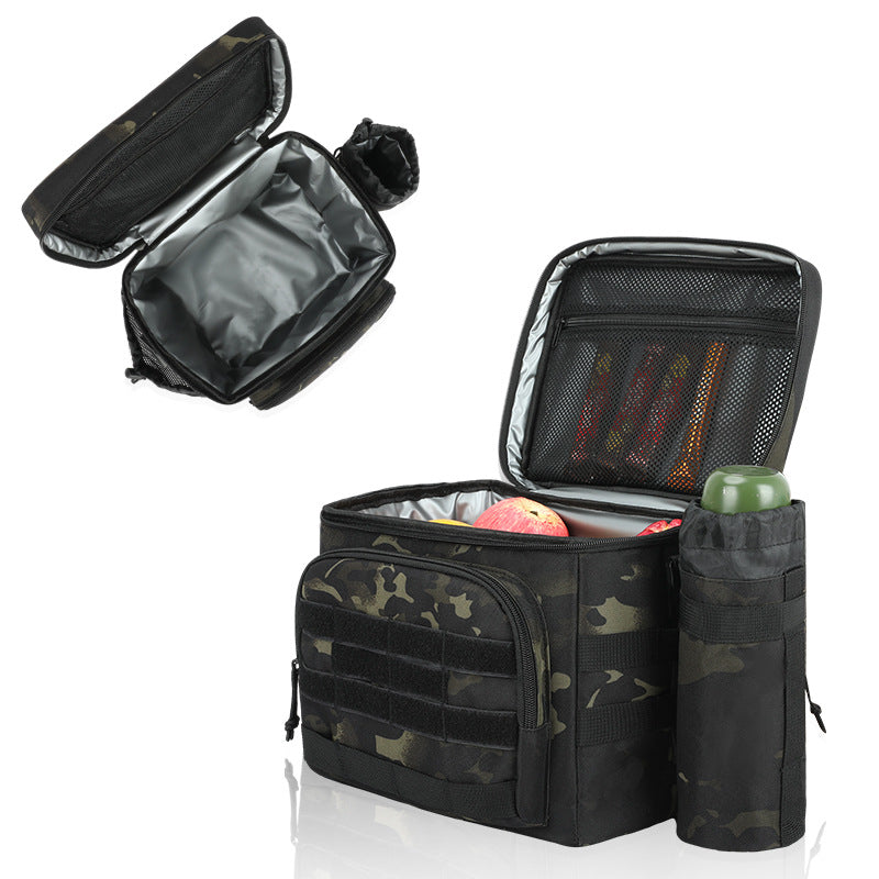 Isolierte Camouflage Lebensmittelaufbewahrungs Kühltasche Karnz