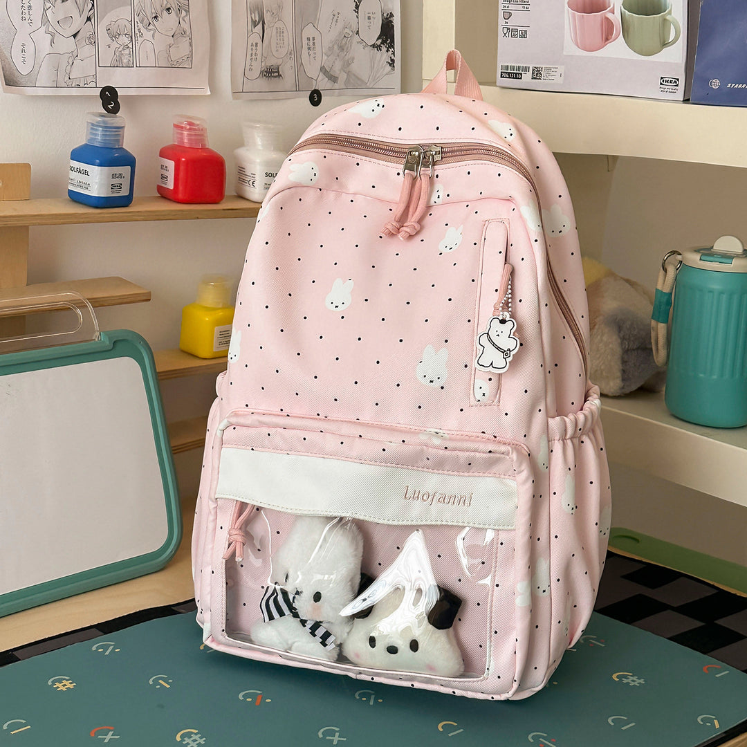 Niedlicher Illustrierter Grafik Rucksack Karnz
