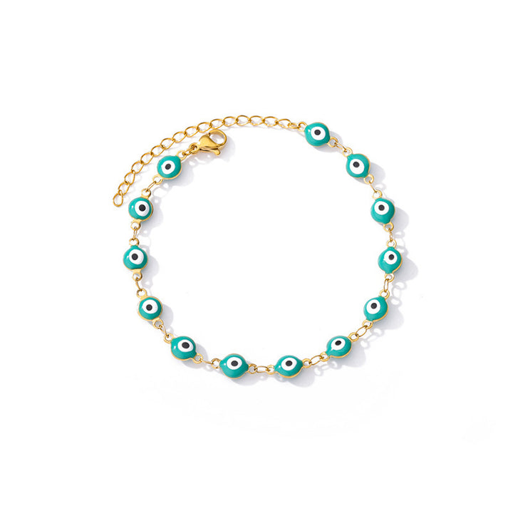 Evil Eye Schutz Anklet Karnz