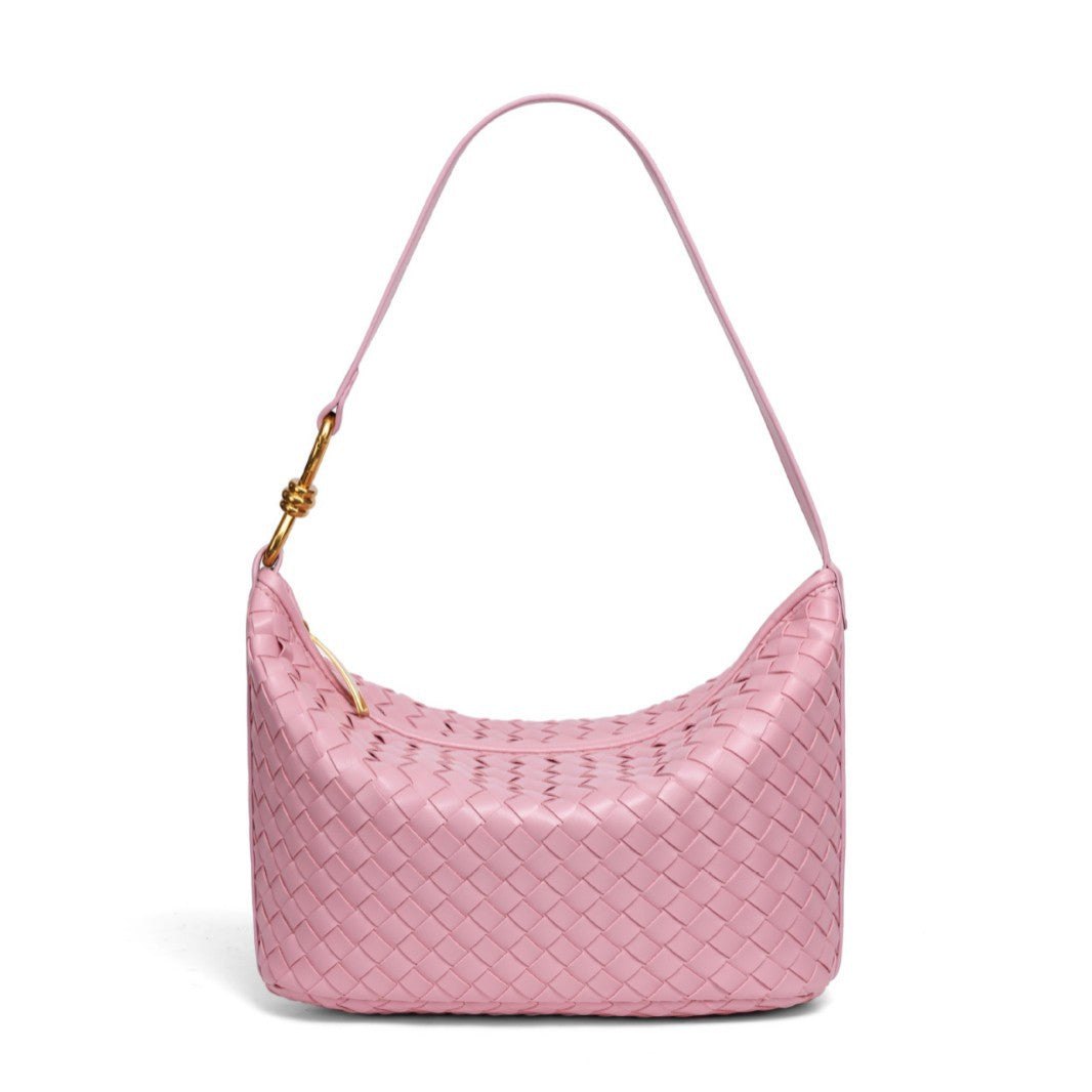 Woven Leather Hobo Bag Karnz