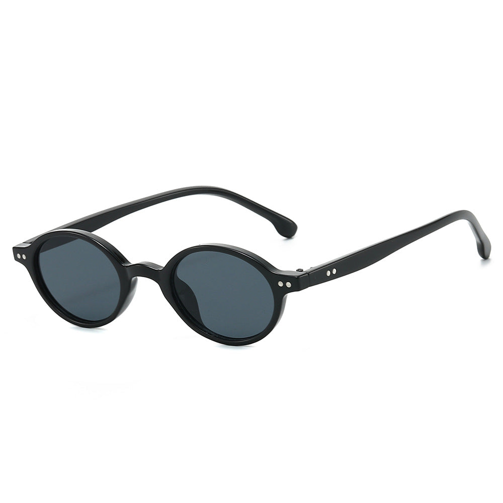 Vintage-inspirierte Retro runde Sonnenbrille Karnz