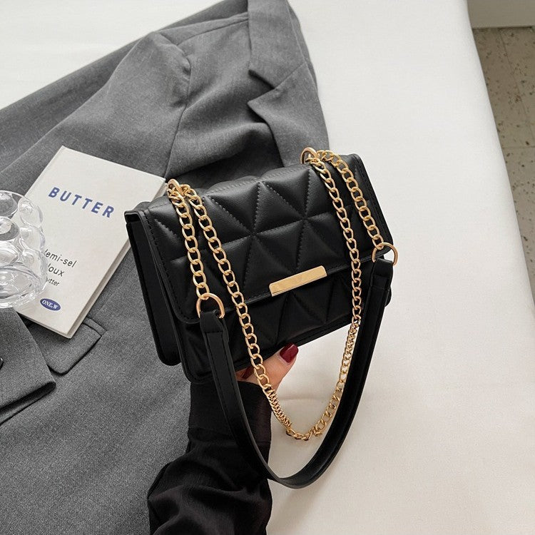 Gepolsterte Mini-Handtasche