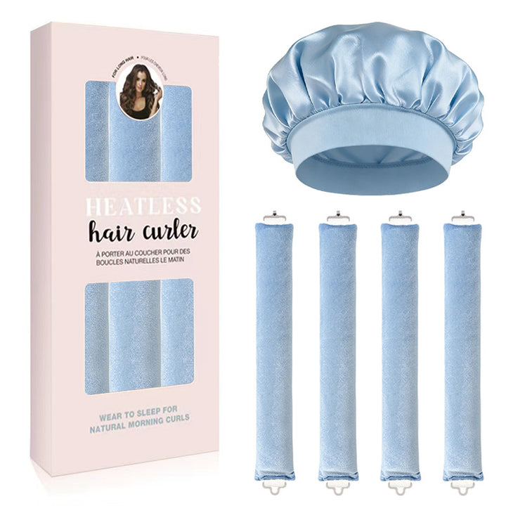Satin Schlafmütze und Haarknäuel