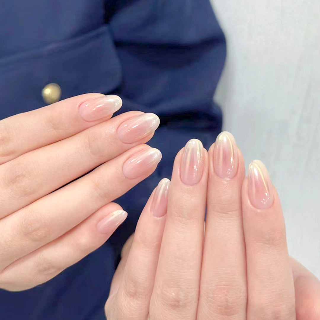 Elegante Ombre-Gel-Nageltips Karnz