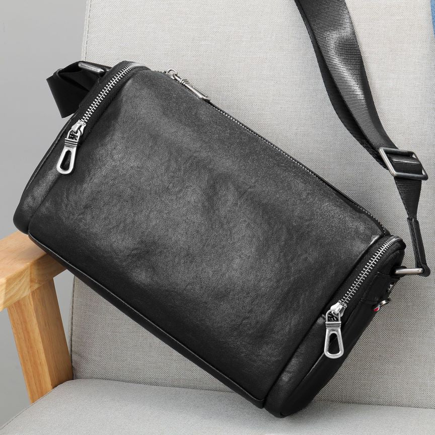 Premium Leder Umhängetasche