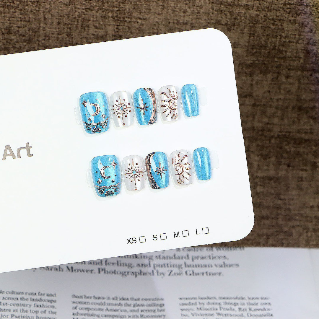 Celestial Press-On Nagelkunst Set Karnz