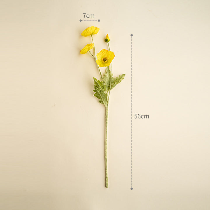 Blumige dekorative Stiele