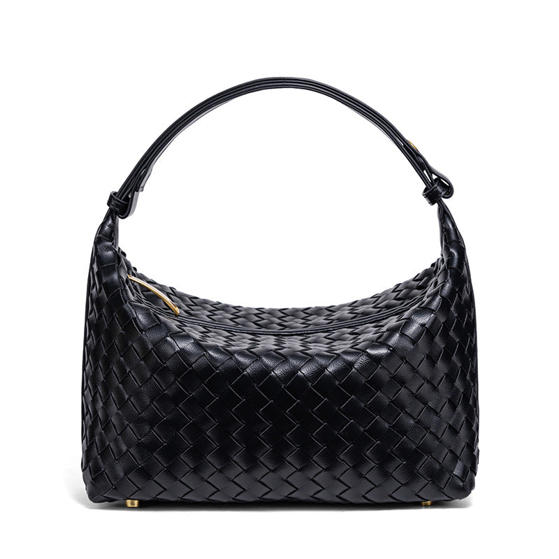 Gewebte Leder-Handtasche Karnz
