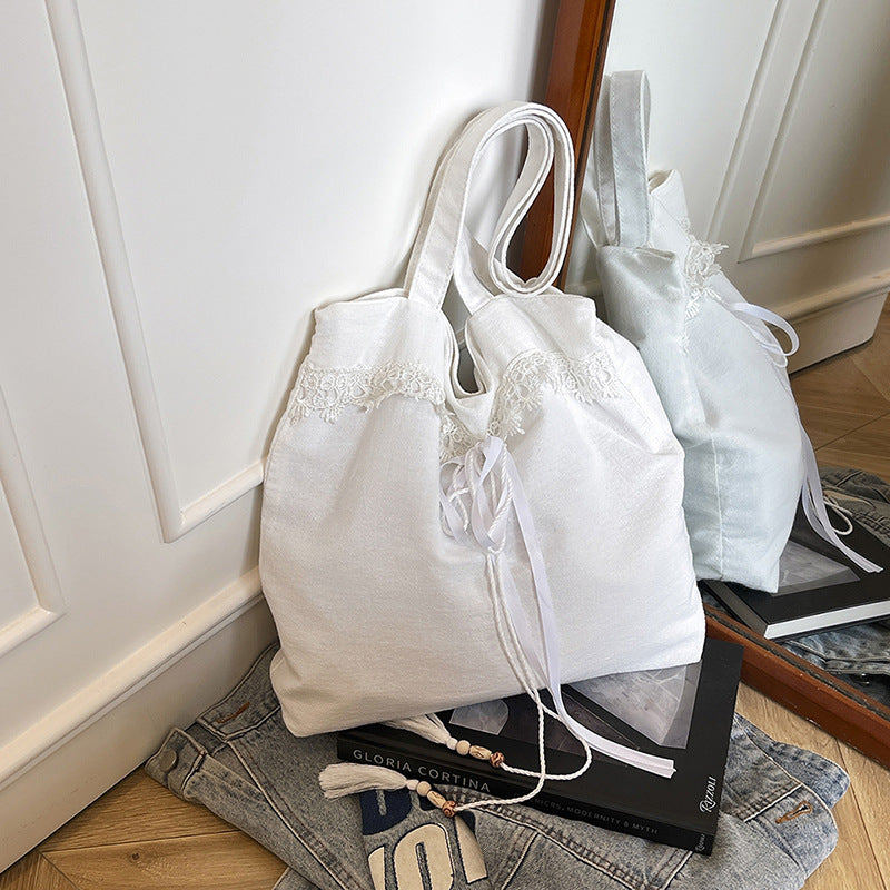 Chic Bestickte Schulter Tragetasche Karnz