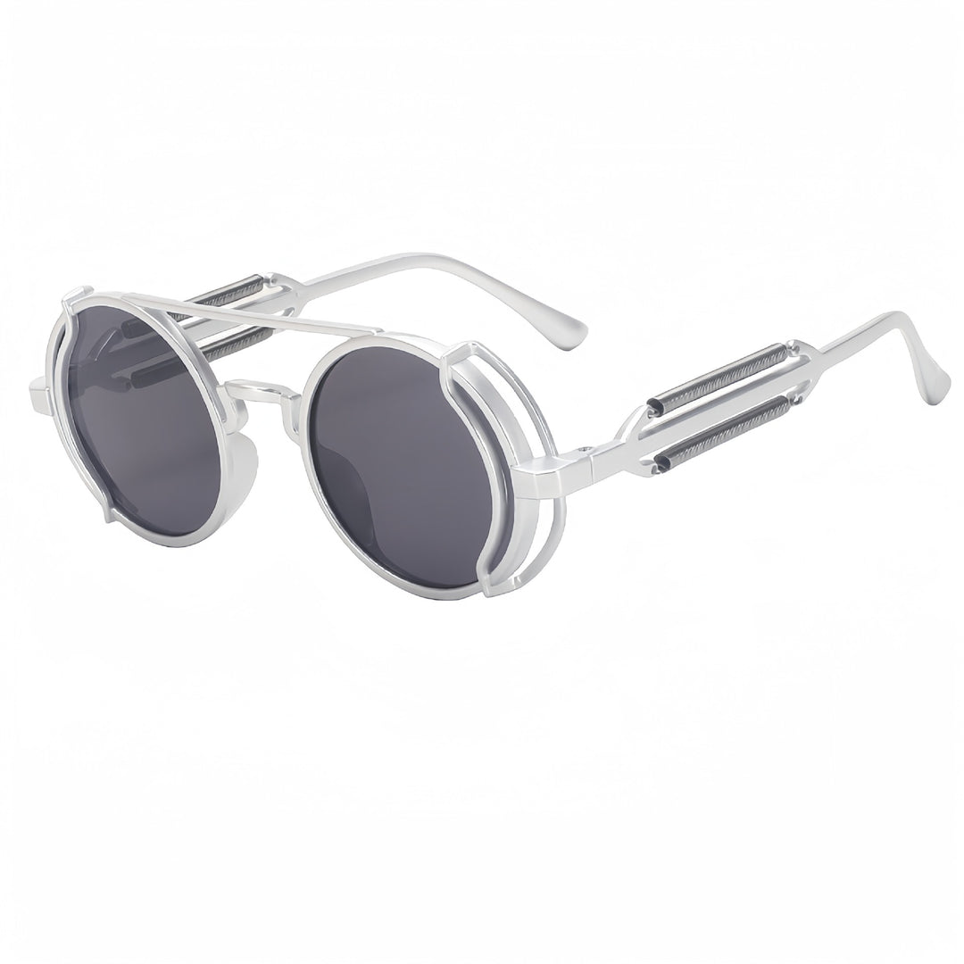 Avant-Garde Kreisförmige Sonnenbrille Karnz