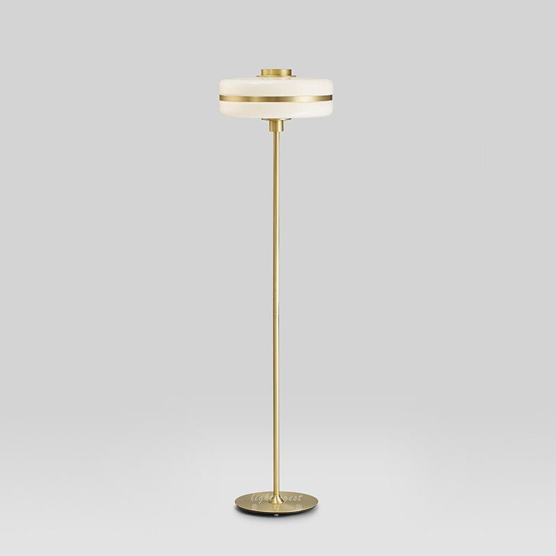 Moderne Gold Akzent Stehlampe