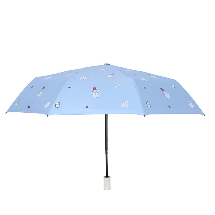Damen Faltbare Regenschirm Karnz