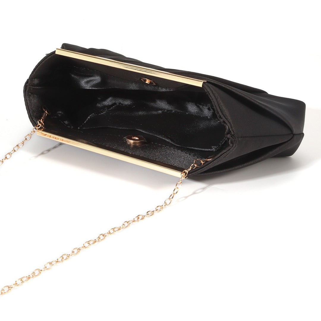 Elegante Falten Clutch für den Abend
